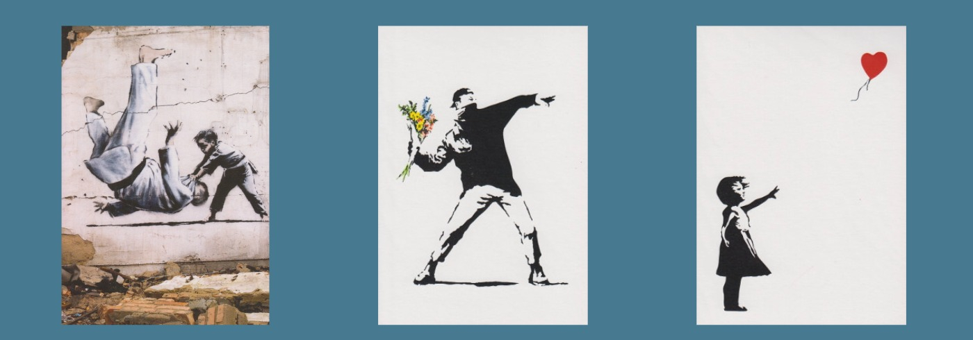 Banksy Glückwunschkarten