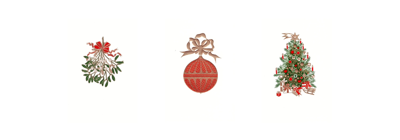 Edle Weihnachtskarten